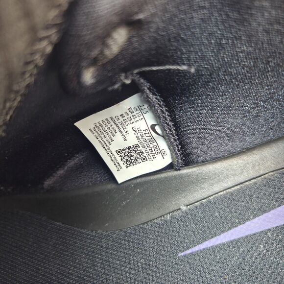 Size 11.5 Nike Alpha Menace 4 Elite Football Cleats Mens Black/Purple FZ7701-005 main image 8